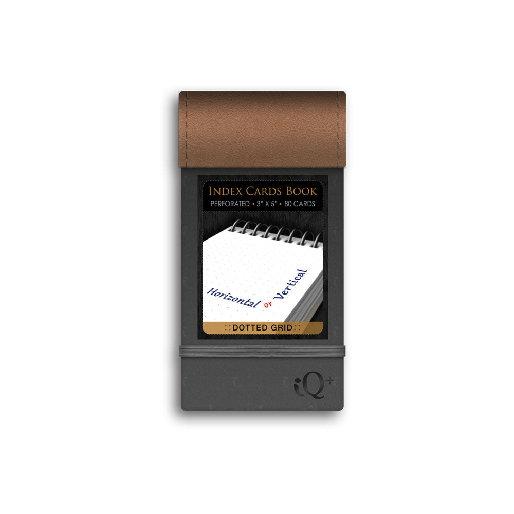 IQ+INDEX CARDS BOOK 3X5-80SH