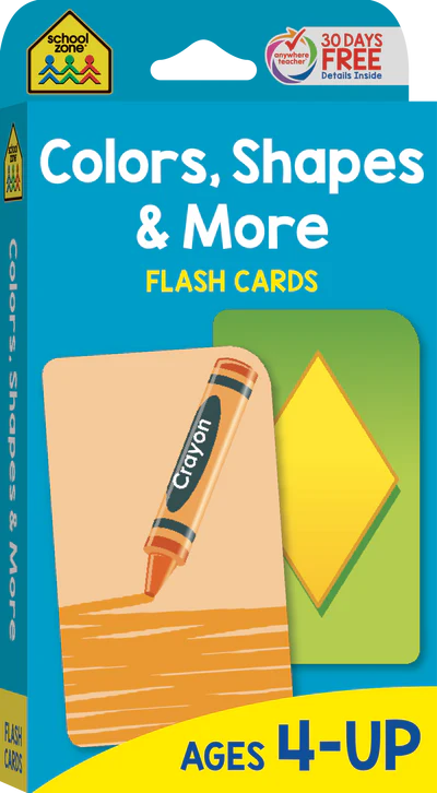 COLORS, SHAPES & MORE FLASH CARDS