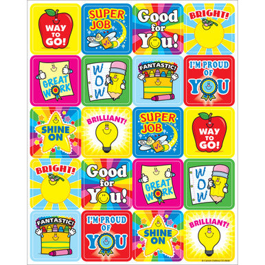 WINNING WORDS MOTIVATIONAL STICKERS 120PCS