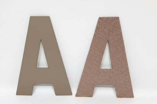 Alphabet Cardboard Sticker Gold Rose (SLA-017)