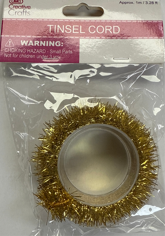 METALLIC TINSEL CORD 3ASTD 1M