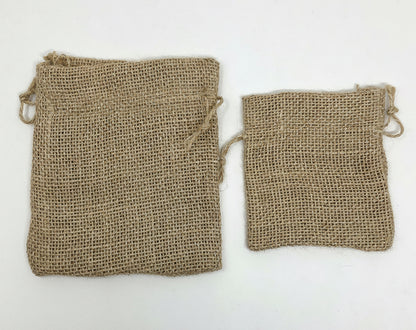 Burlap Bag | 2 SIZES (5X6IN/3 1/2X4IN)