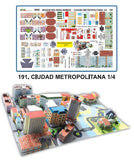 MODELO MAQUETAS CIUDAD METROPOLITANA 1/4