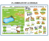 MODELO MAQUETA ANIMALES DE GRANJA
