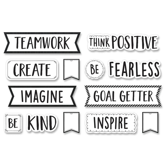 Motivational Headlines Mini Bulletin | 11pcs