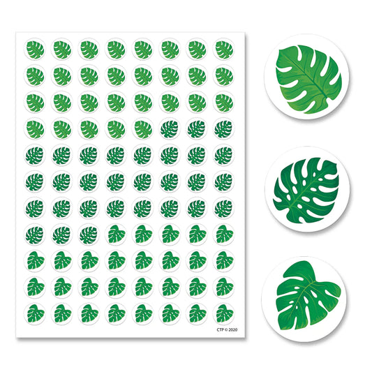 Palm Paradise Monstera Leaves Hot Spots Stickers |  880 stickers