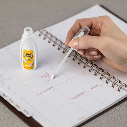 Wite-Out 2-IN-1 Correction Fluid White