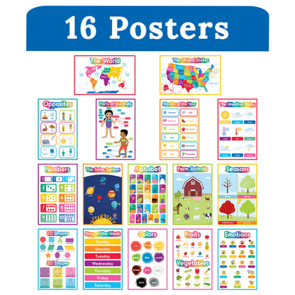 EARLY LEARNING PK-2 POSTER SET