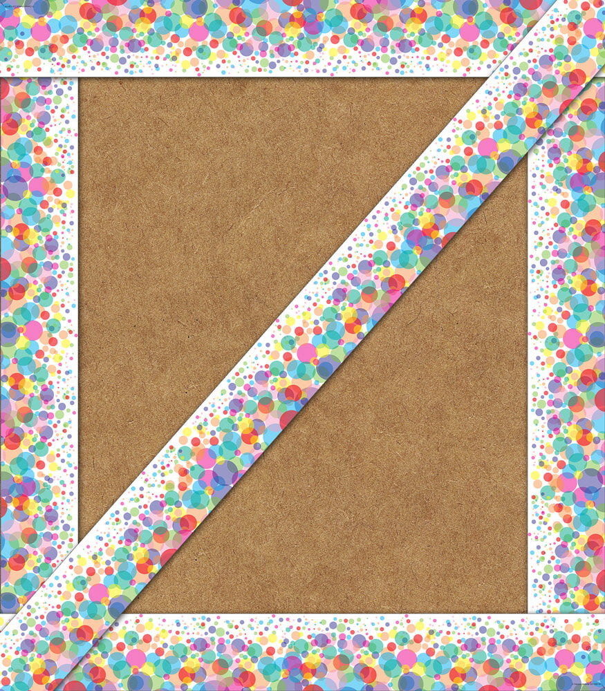 Bubbles Straight Bulletin Board Borders | 12 strips