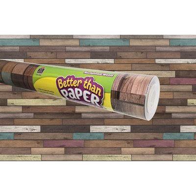 RECLAIMED WOOD PAPER BULLETIN BOARD ROLL