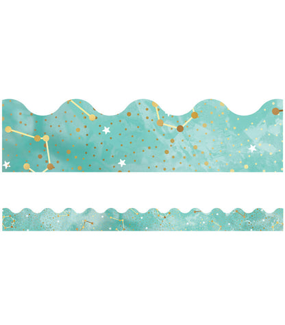 Constellations Scalloped Bulletin Board Borders | 13 strips
