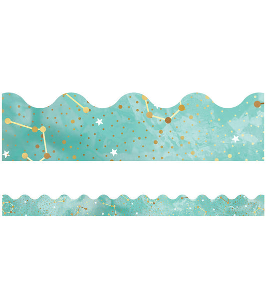 Constellations Scalloped Bulletin Board Borders | 13 strips