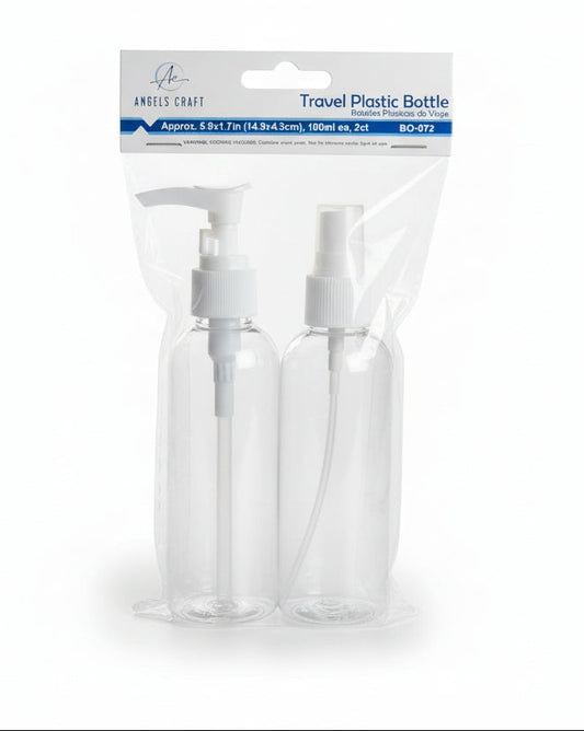 Travel plastic Bottle 3oz