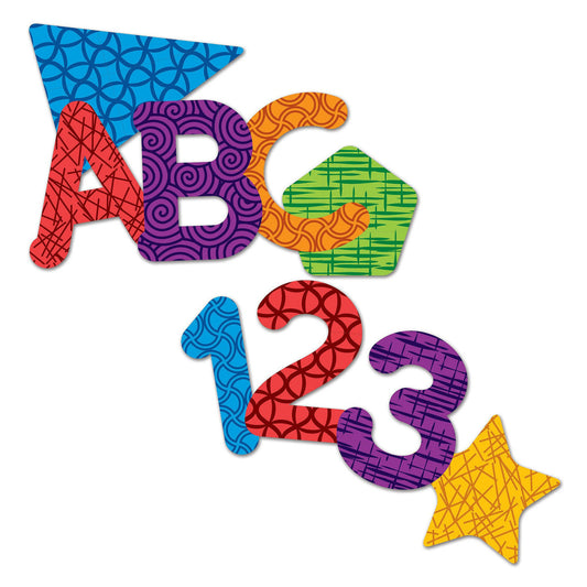 MAGNETIC LETTERS, NUMBERS & SHARPES