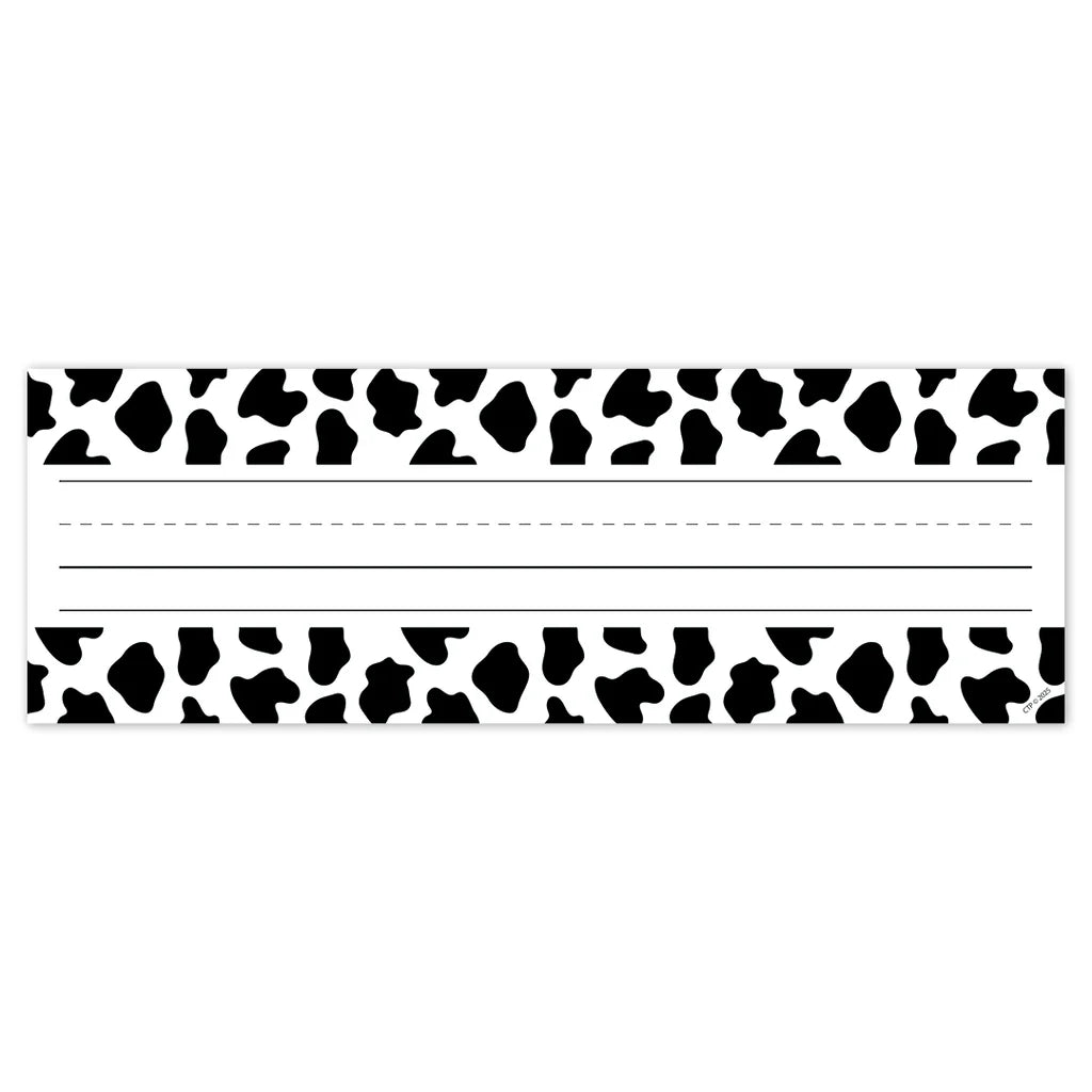 COW PRINT (FF) NAME PLATES