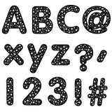 STARS ON BLACK (CD) 4" DESIGNER LETTER