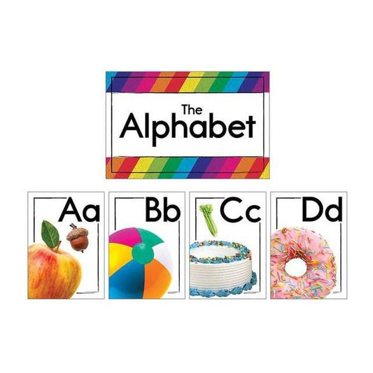 PHOTOGRAPHIC ALPHABET BULLETIN BOARD SET