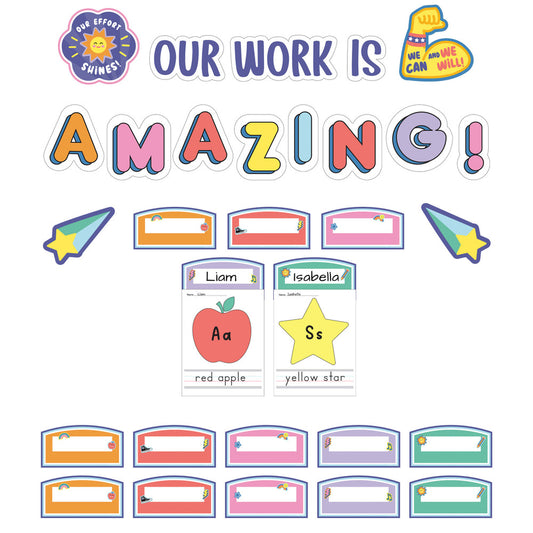 WE STICK TOGETHER OUR WORK IS AMAZING PRE-PUNCHED