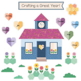 Crafting a Great Year! Bulletin Board Set