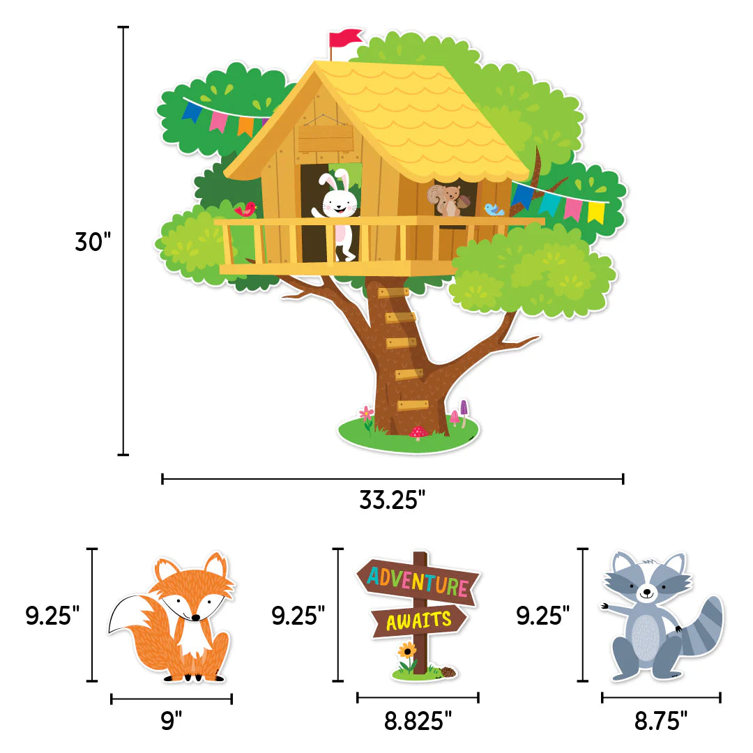 Woodland Friends Treehouse Bulletin Board