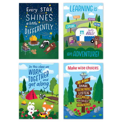 Woodland Friends Inspire U |  4-Poster Pack | Woodland Friends