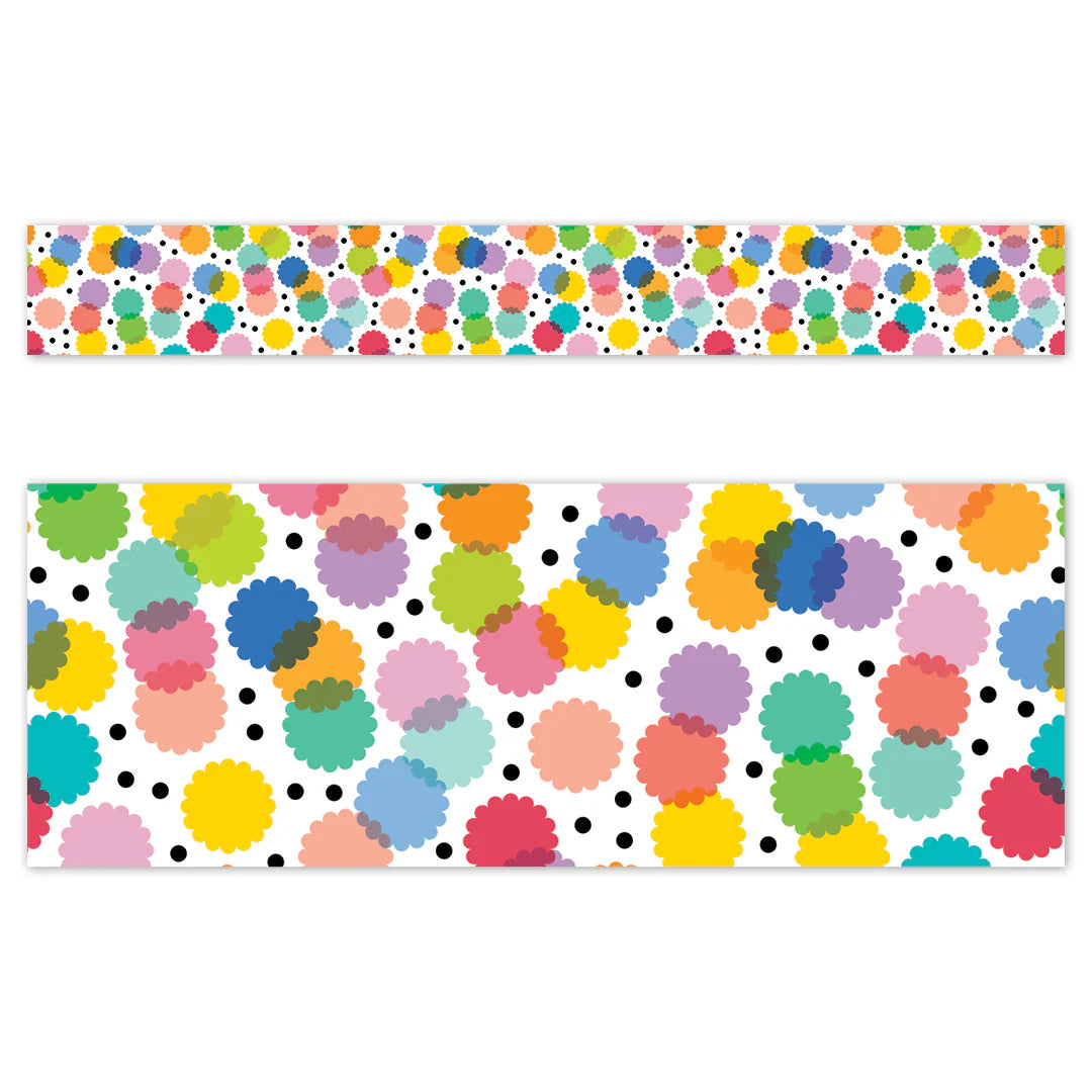 Core Decor Spots and Dots EZ Border | 24 | 24-inch strips