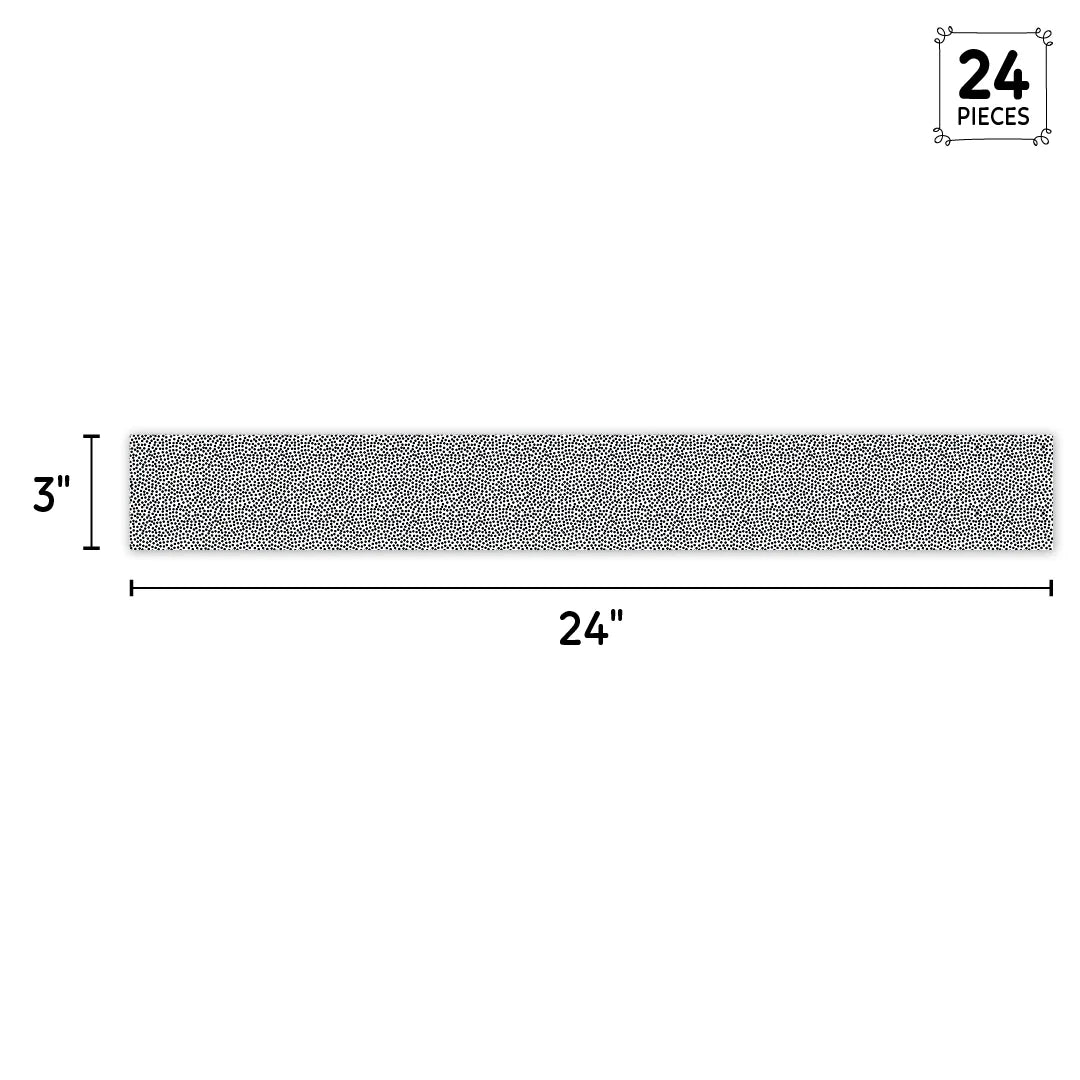 Core Decor Mini Messy Dots EZ Border | 24pcs | 24-inch strips