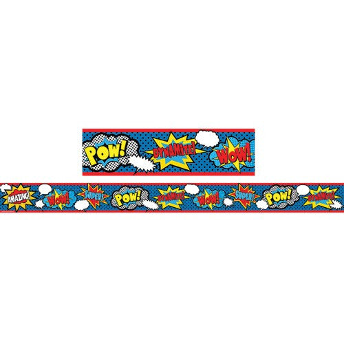 BORDER TRIM SUPERHERO STRAIGHT