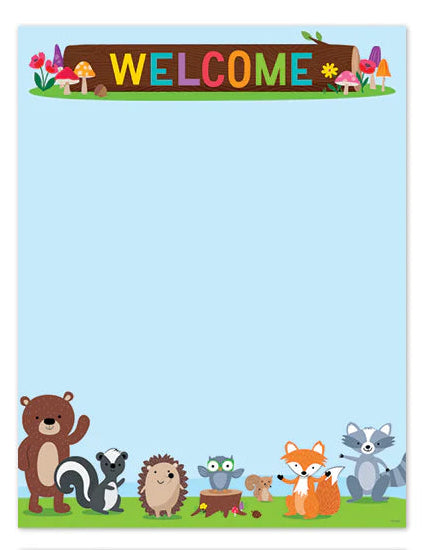 Welcome  Woodland Friends Chart