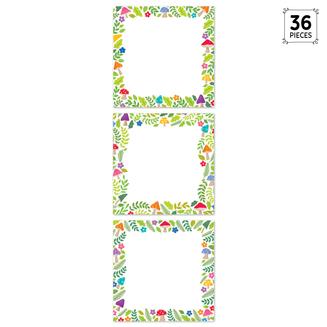Woodland Friends Mushroom Medley Cards | 6" |  Designer Cut-Outs