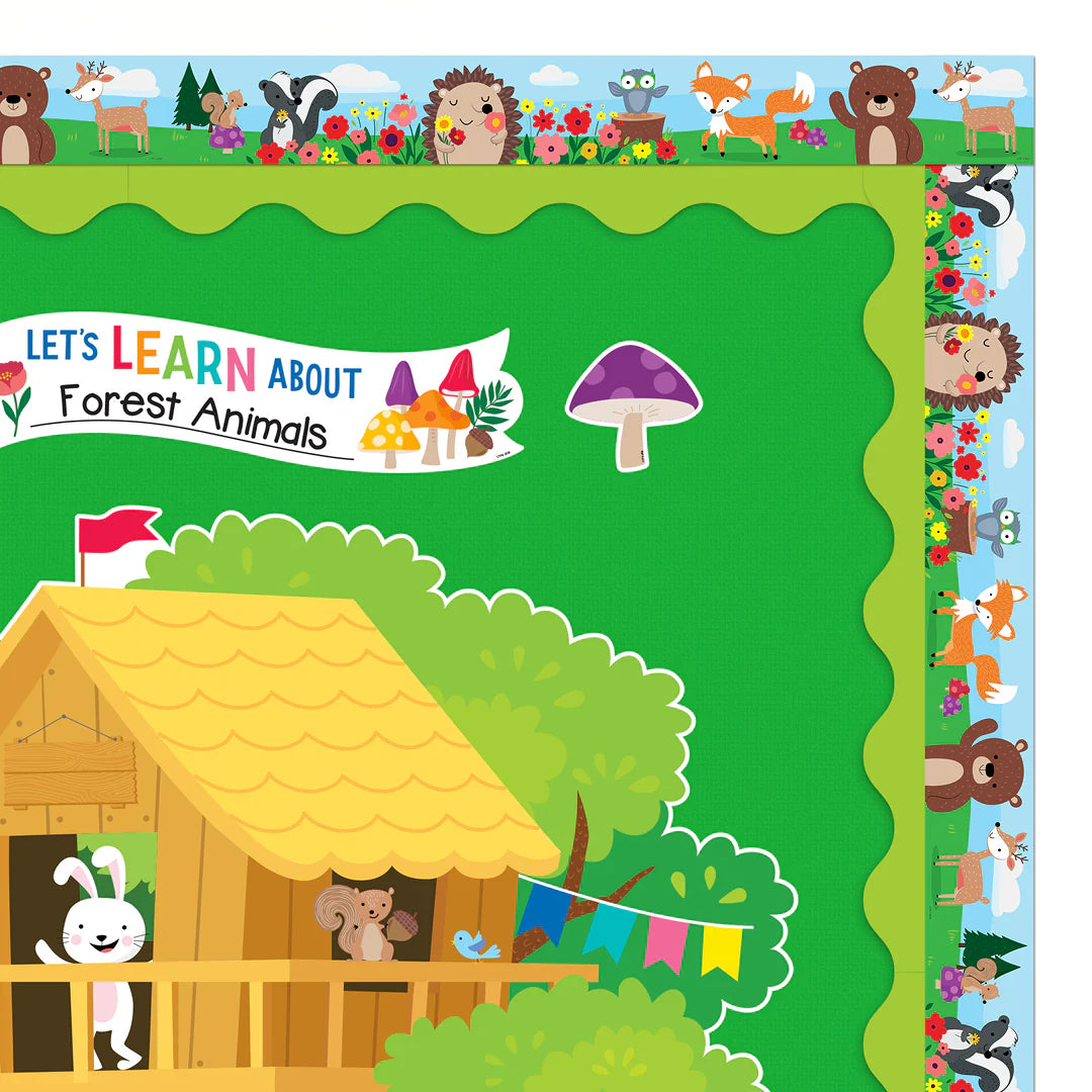 Woodland Friends EZ Border | 24pcs | 24-inch strips
