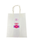 CRAFT BAG MEDIUM 19X10X25CM WHITE 3PC