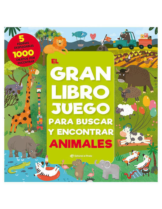 Gran Libro Juego para Buscar y Encontrar Animales, El - El Pirata
