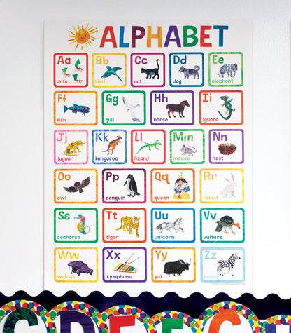 World of Eric Carle Alphabet Chart | Grade PK-2