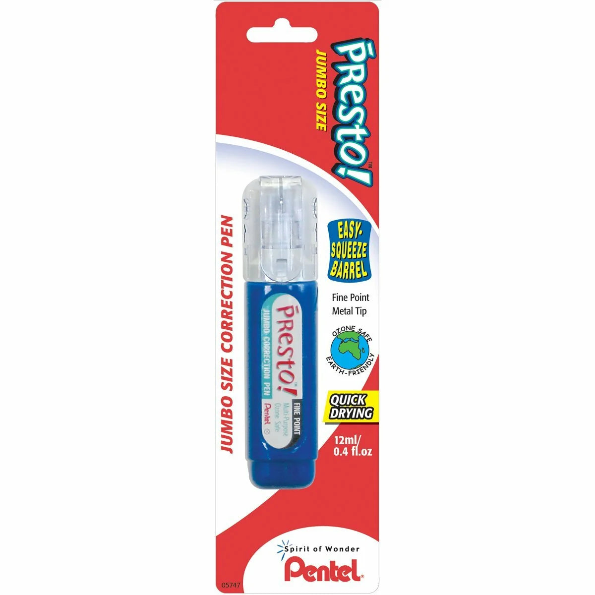 Presto! Multipurpose Correction Pen White