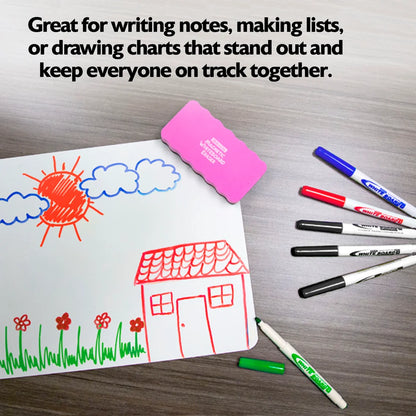 Dry Erase Markers Asst | Fine | pqt 4