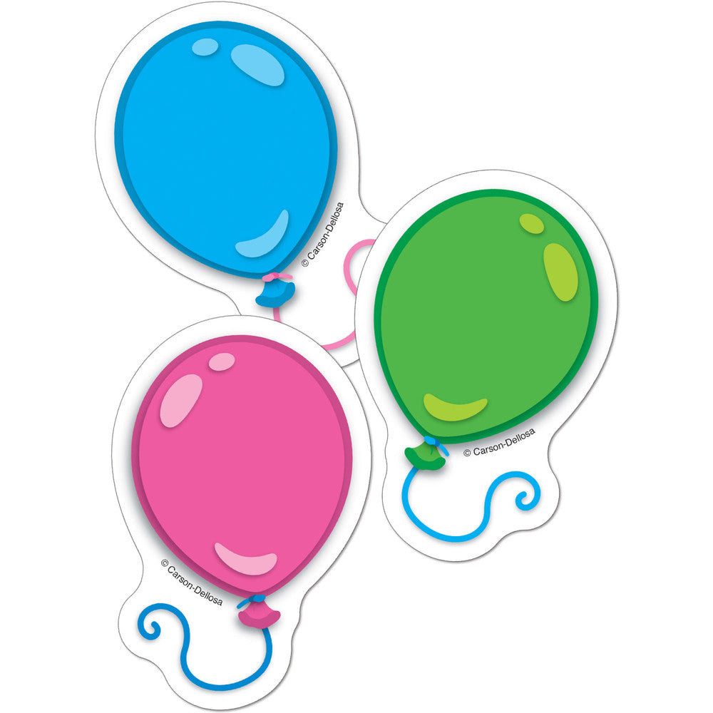 Balloons Mini Cutouts |  36 cut-outs