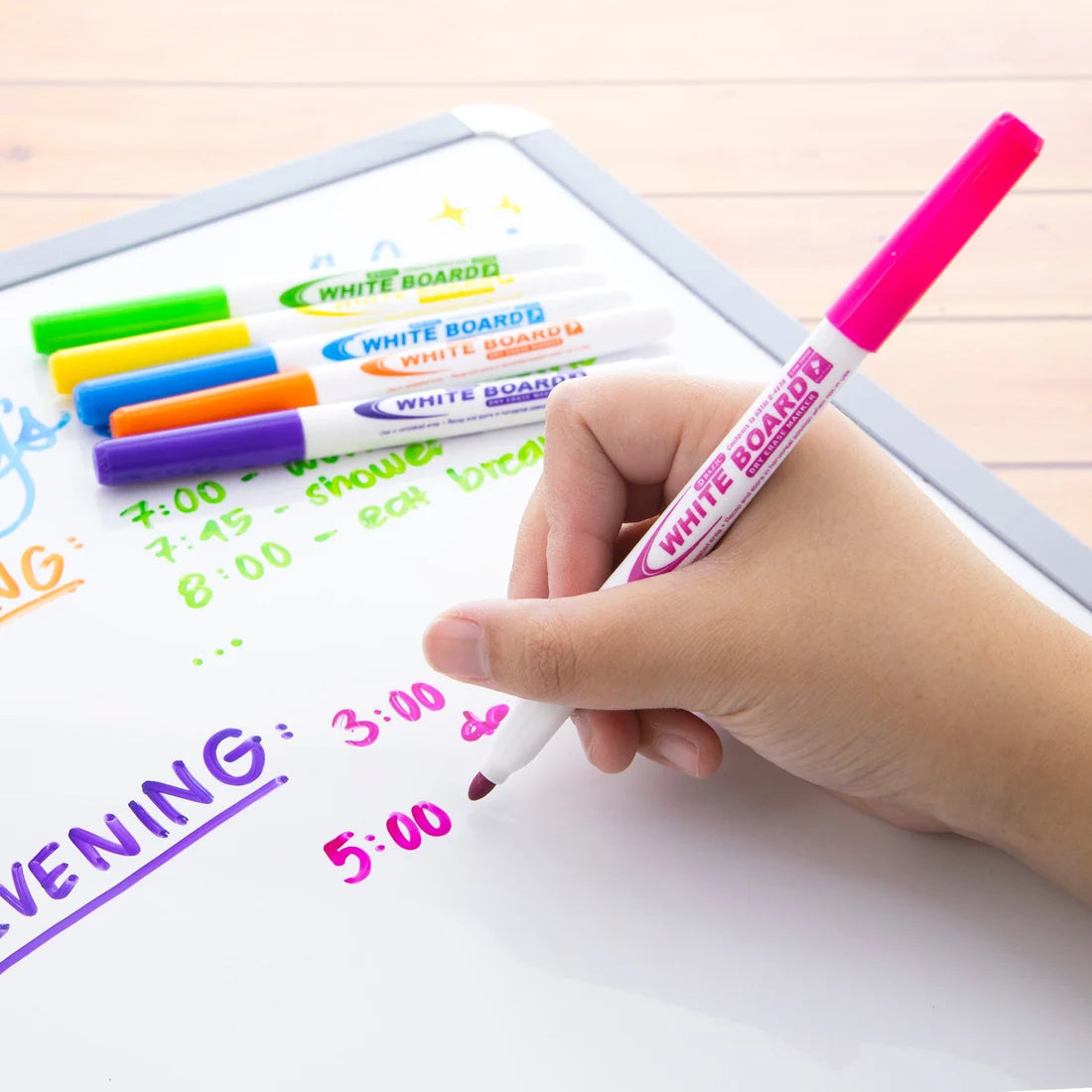 Dry Erase Marker Bright Color | Fine | pq 6