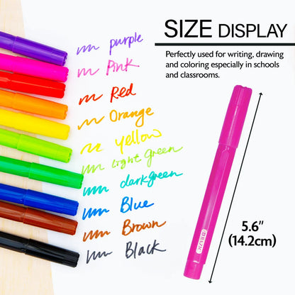 Washable Markers Broad Line Jumbo | 10 Colors