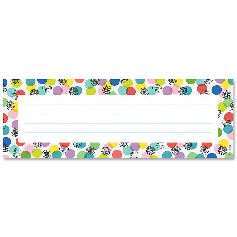 COLOR POP NAME PLATES