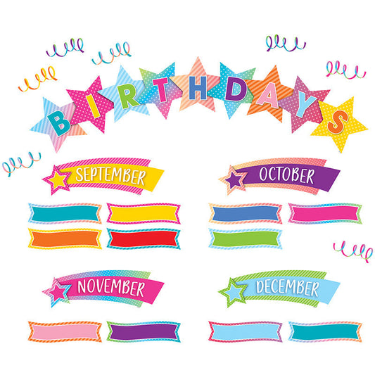 COLORFUL VIBES BIRTHDAY MINI BULLETIN