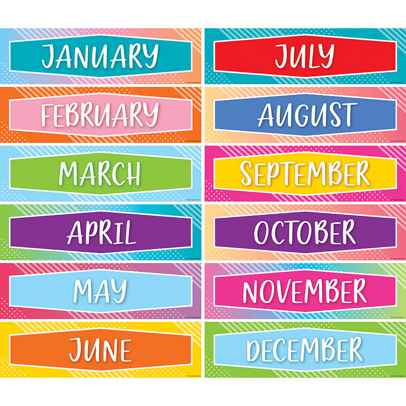COLORFUL VIBES MONTHLY HEADLINERS