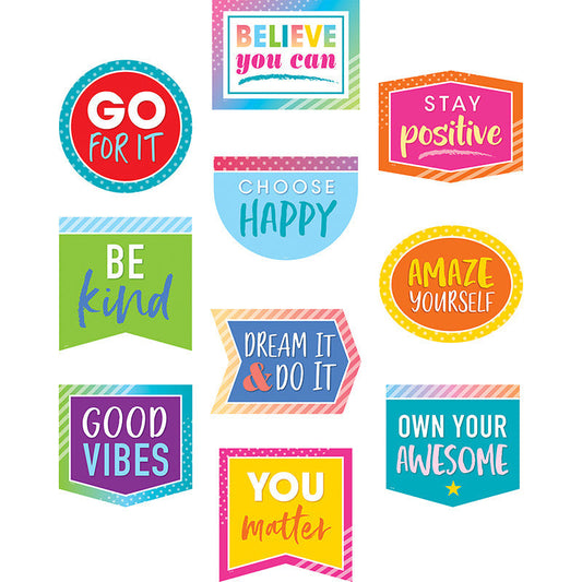 COLORFUL VIBES POSITIVE ACCENTS