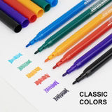 10 Colors Fine Line Washable Markers