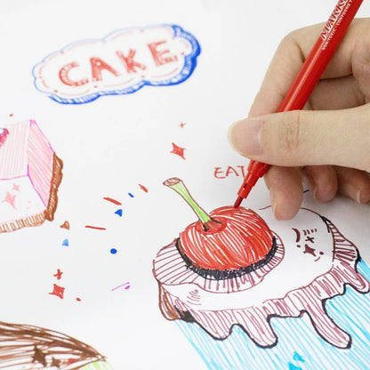 10 Colors Fine Line Washable Markers