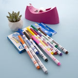 BAZIC | 10 Colors | Fine Line Super Washable Markers