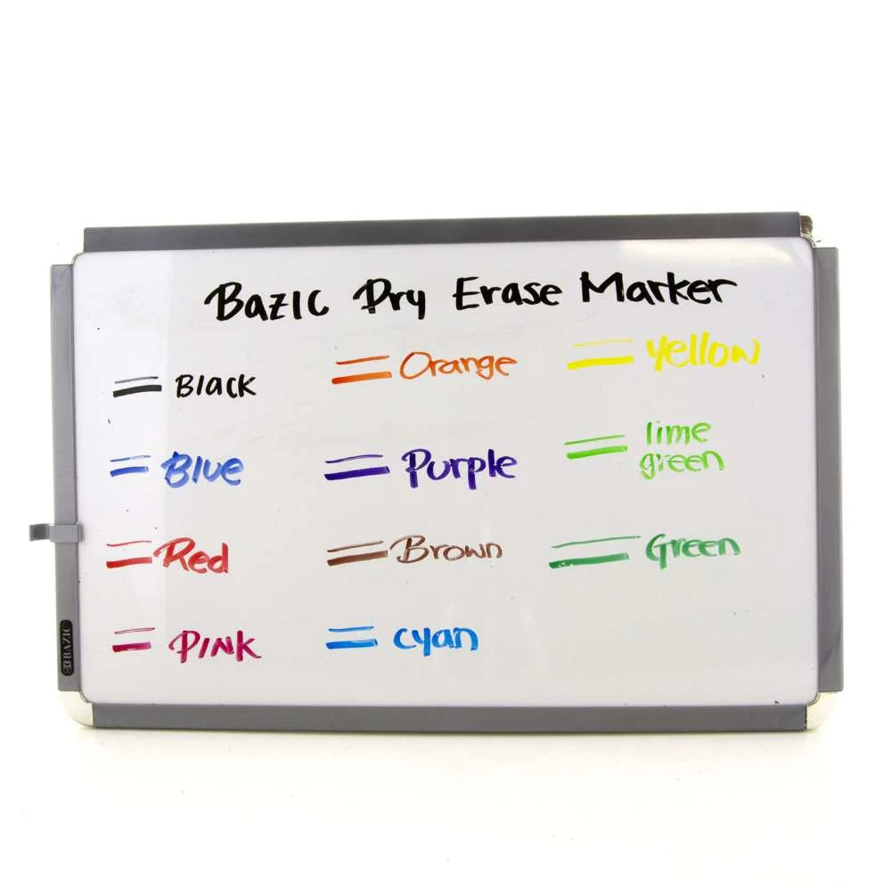 Dry Erase Marker Bright Colors Chisel PQT.12