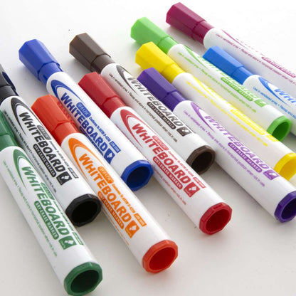 Dry Erase Marker Bright Colors Chisel PQT.12