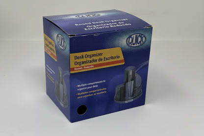 Organizador de Escritorio | Desk Organizer Round  | Smoke