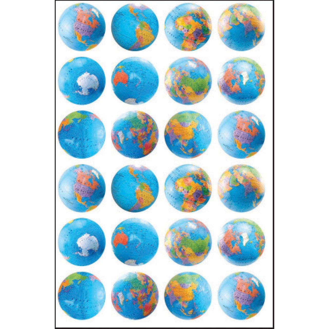 STICKER FORMS GLOBE 1